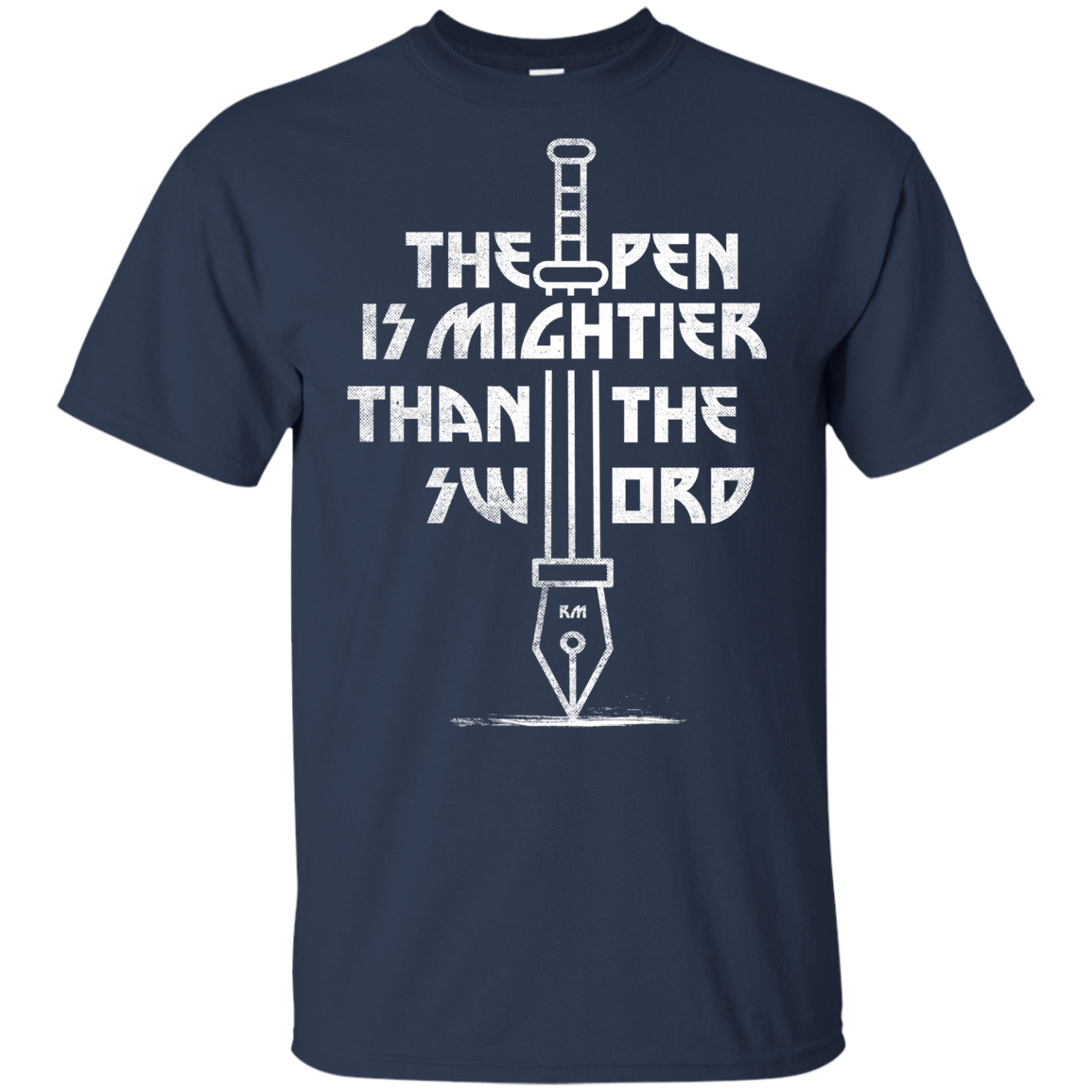 T-Shirts Navy / YXS Mighty Pen Youth T-Shirt