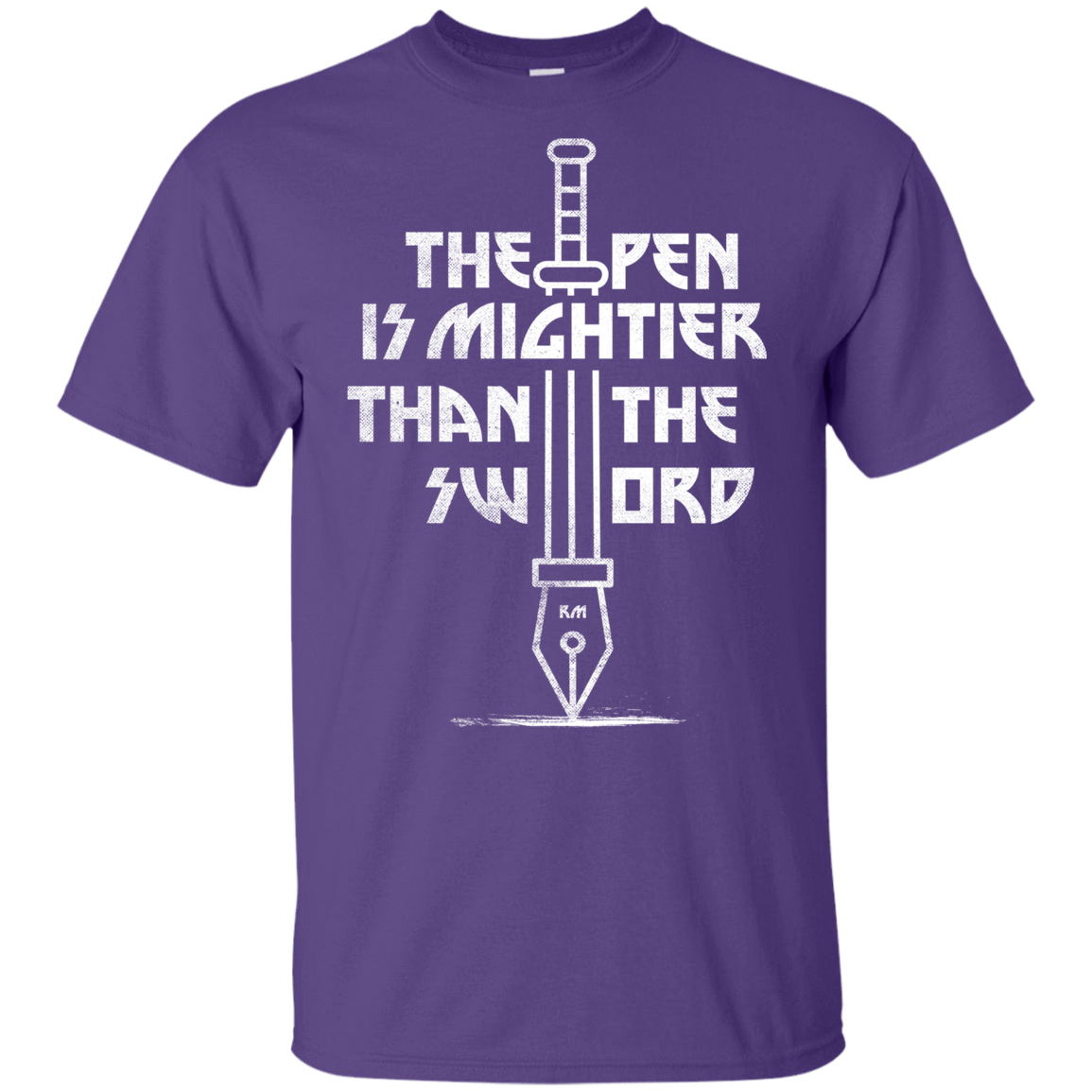 T-Shirts Purple / YXS Mighty Pen Youth T-Shirt