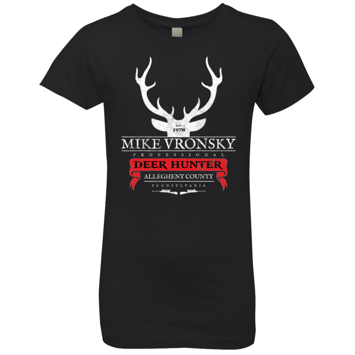 T-Shirts Black / YXS Mike Vronsky Girls Premium T-Shirt