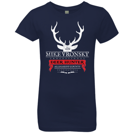 T-Shirts Midnight Navy / YXS Mike Vronsky Girls Premium T-Shirt