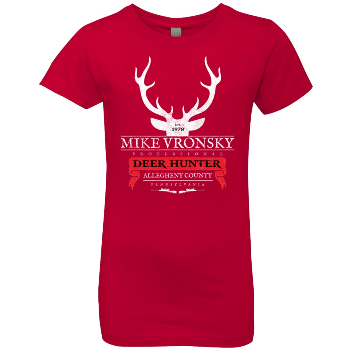 T-Shirts Red / YXS Mike Vronsky Girls Premium T-Shirt