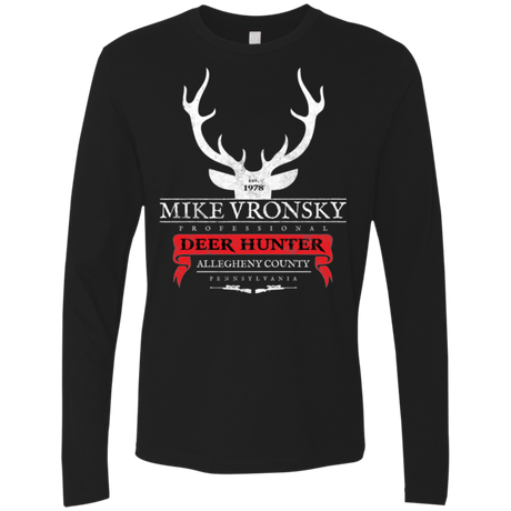 T-Shirts Black / Small Mike Vronsky Men's Premium Long Sleeve