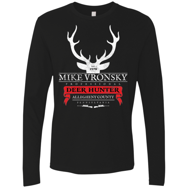T-Shirts Black / Small Mike Vronsky Men's Premium Long Sleeve
