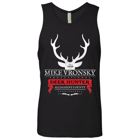T-Shirts Black / Small Mike Vronsky Men's Premium Tank Top