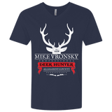 T-Shirts Midnight Navy / X-Small Mike Vronsky Men's Premium V-Neck