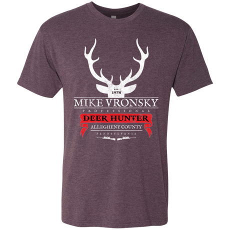 T-Shirts Vintage Purple / Small Mike Vronsky Men's Triblend T-Shirt