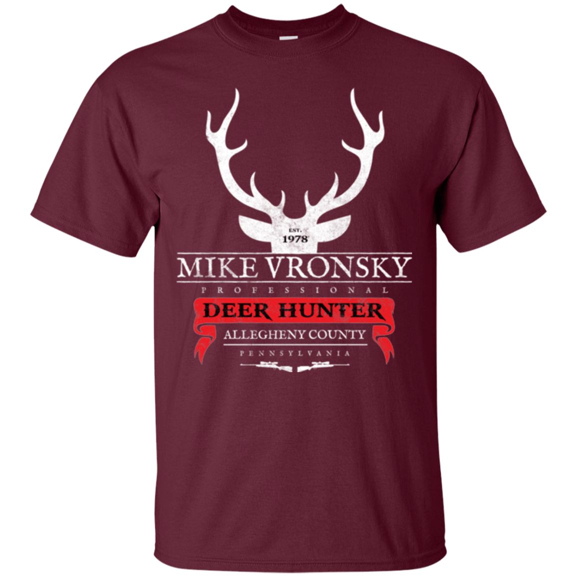 T-Shirts Maroon / Small Mike Vronsky T-Shirt