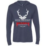 T-Shirts Vintage Navy / X-Small Mike Vronsky Triblend Long Sleeve Hoodie Tee