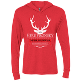 T-Shirts Vintage Red / X-Small Mike Vronsky Triblend Long Sleeve Hoodie Tee