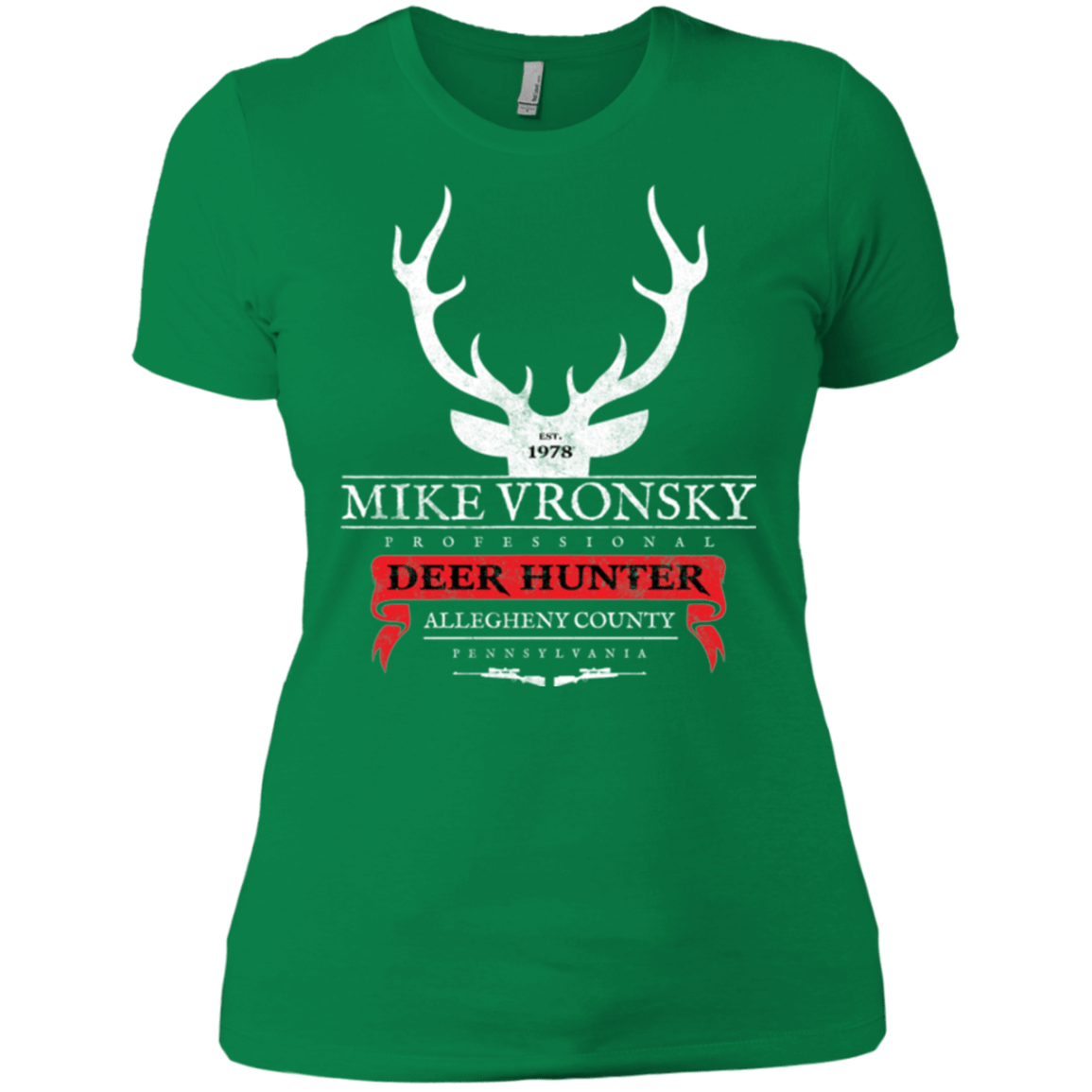 T-Shirts Kelly Green / X-Small Mike Vronsky Women's Premium T-Shirt