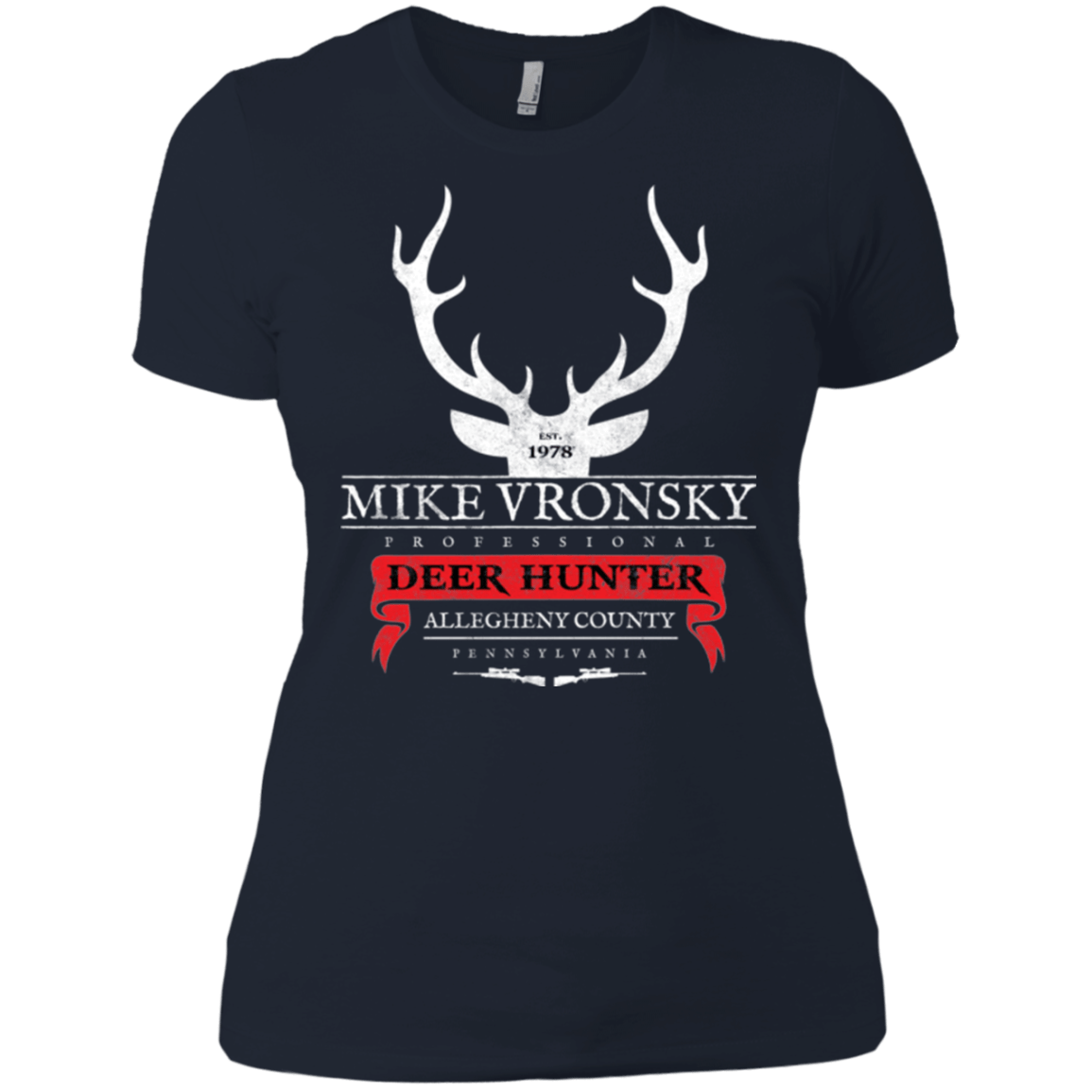 T-Shirts Midnight Navy / X-Small Mike Vronsky Women's Premium T-Shirt