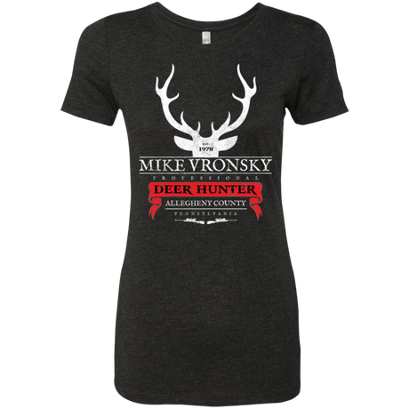 T-Shirts Vintage Black / Small Mike Vronsky Women's Triblend T-Shirt