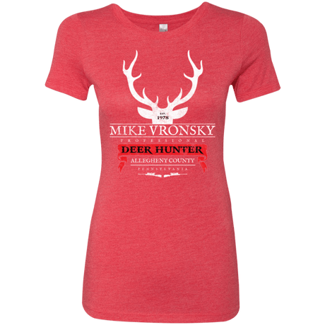 T-Shirts Vintage Red / Small Mike Vronsky Women's Triblend T-Shirt