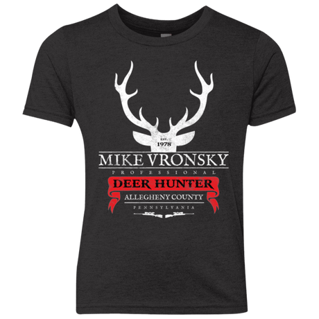 T-Shirts Vintage Black / YXS Mike Vronsky Youth Triblend T-Shirt