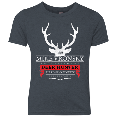 T-Shirts Vintage Navy / YXS Mike Vronsky Youth Triblend T-Shirt