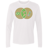 T-Shirts White / Small Mikey Diagram Men's Premium Long Sleeve