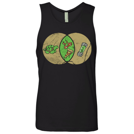 T-Shirts Black / Small Mikey Diagram Men's Premium Tank Top