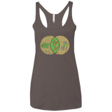 T-Shirts Macchiato / X-Small Mikey Diagram Women's Triblend Racerback Tank