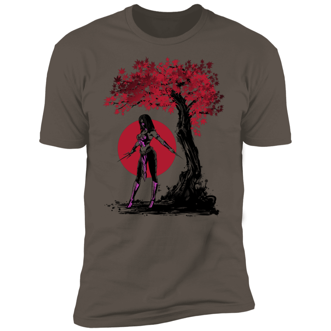 T-Shirts Warm Grey / S Mileena Men's Premium T-Shirt