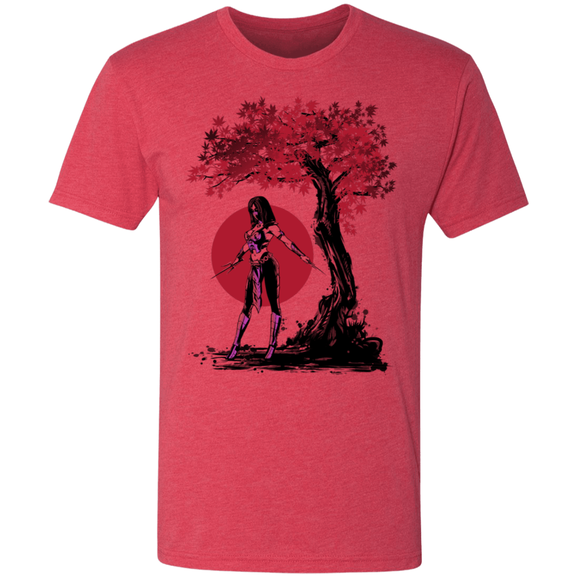 T-Shirts Vintage Red / S Mileena Men's Triblend T-Shirt