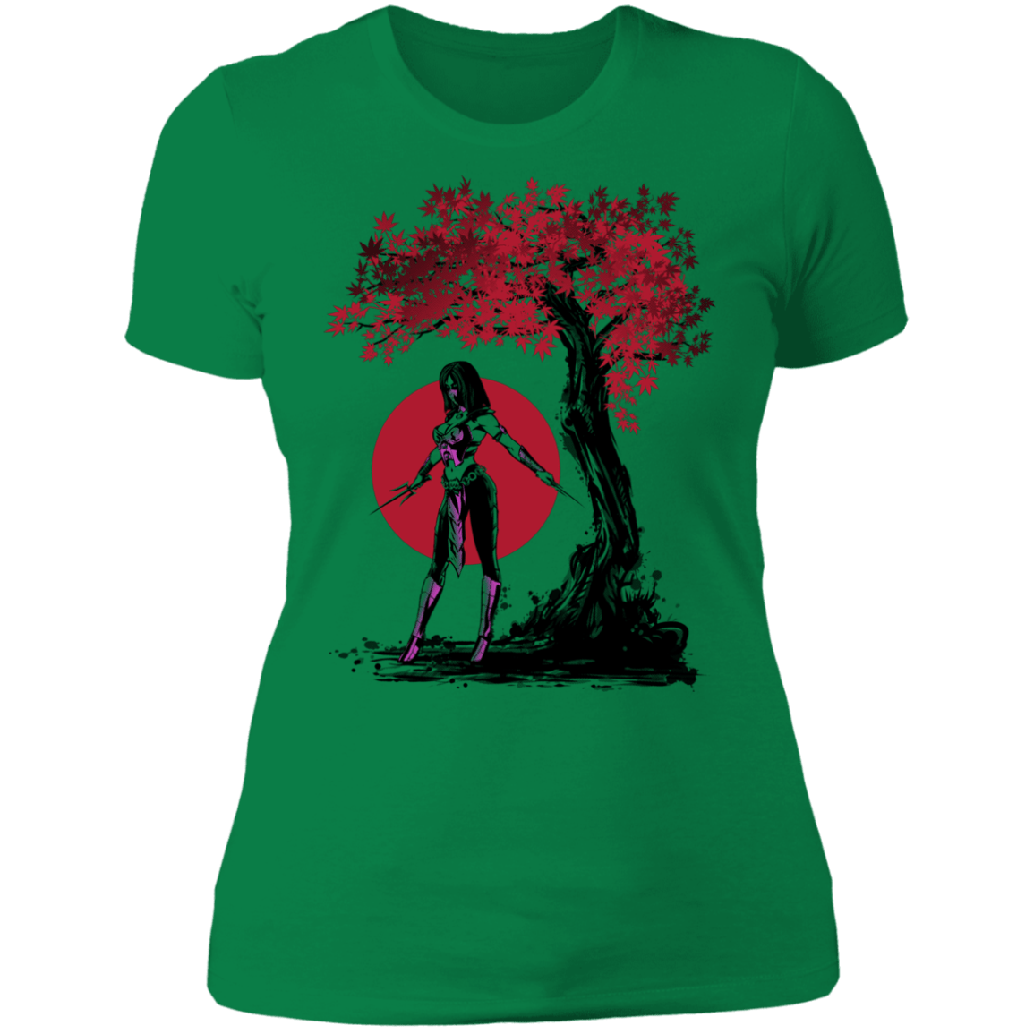 T-Shirts Kelly Green / S Mileena Women's Premium T-Shirt