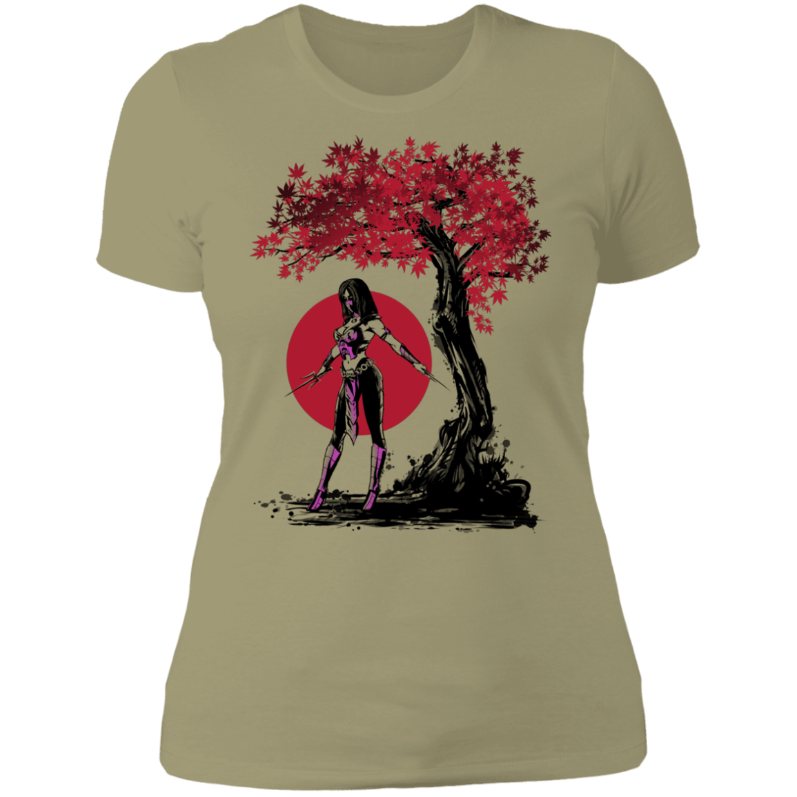 T-Shirts Light Olive / S Mileena Women's Premium T-Shirt