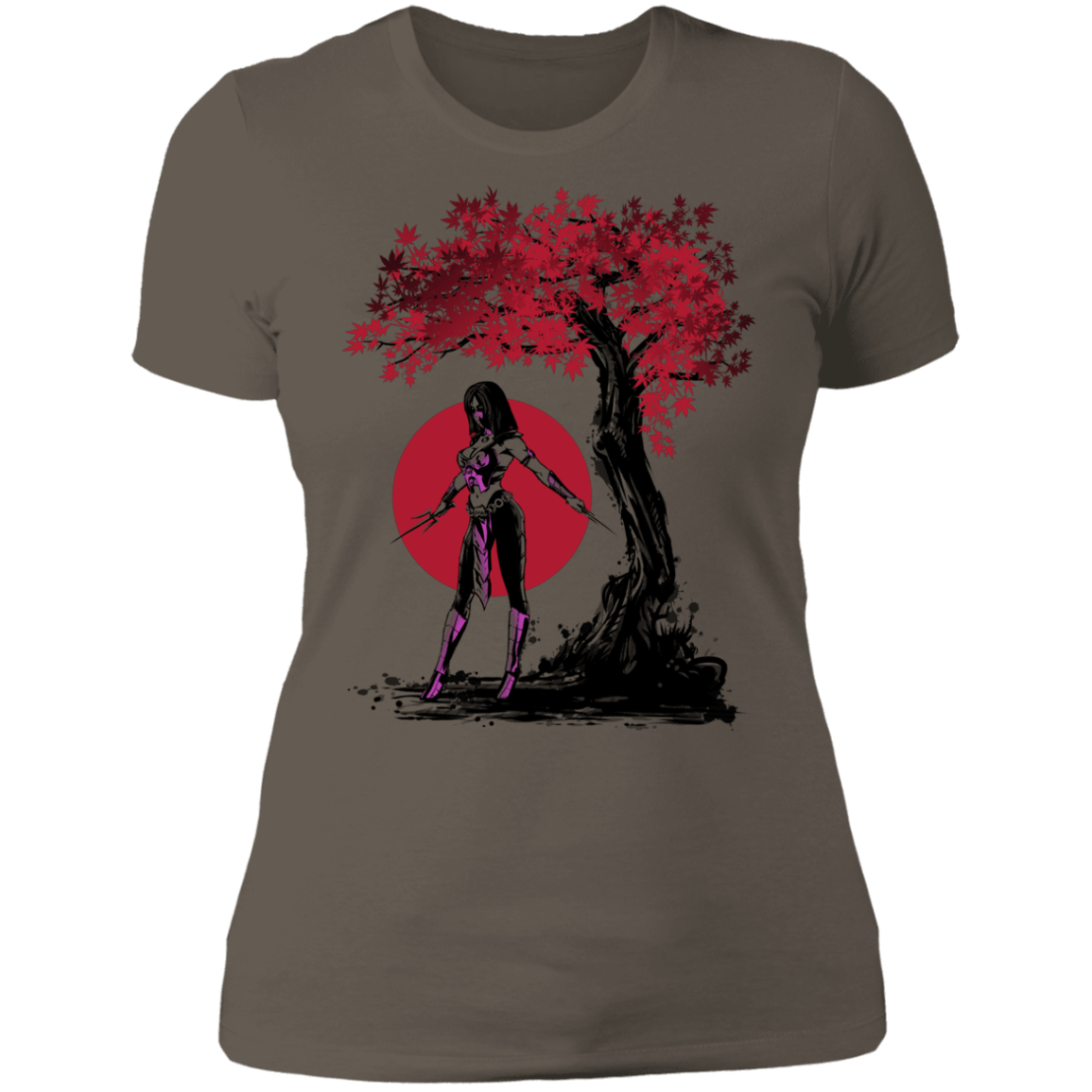 T-Shirts Warm Grey / S Mileena Women's Premium T-Shirt