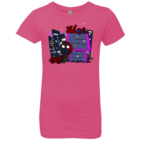 T-Shirts Hot Pink / YXS Miles and Porker Girls Premium T-Shirt