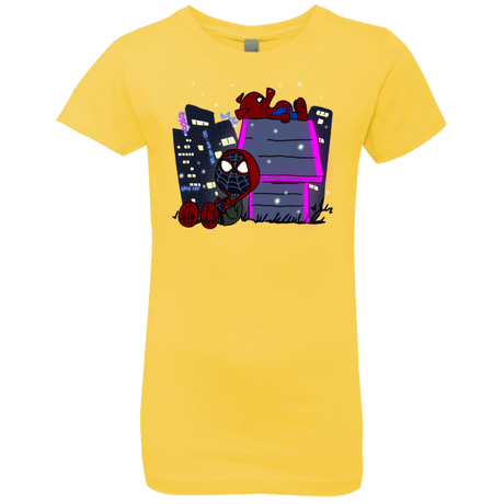 T-Shirts Vibrant Yellow / YXS Miles and Porker Girls Premium T-Shirt