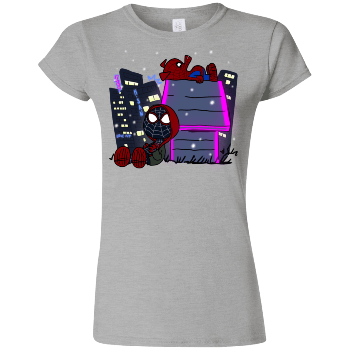 T-Shirts Sport Grey / S Miles and Porker Junior Slimmer-Fit T-Shirt