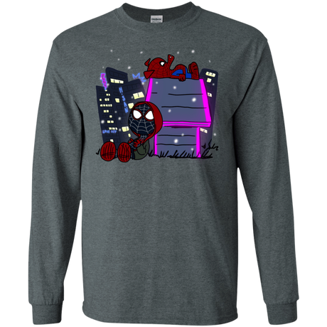 T-Shirts Dark Heather / S Miles and Porker Men's Long Sleeve T-Shirt