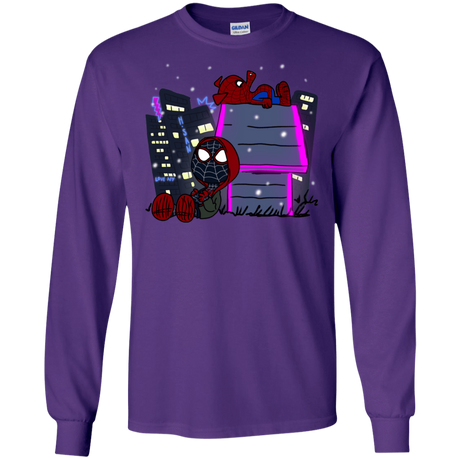 T-Shirts Purple / S Miles and Porker Men's Long Sleeve T-Shirt