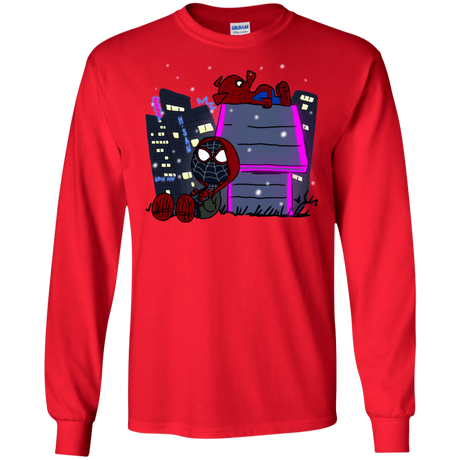 T-Shirts Red / S Miles and Porker Men's Long Sleeve T-Shirt
