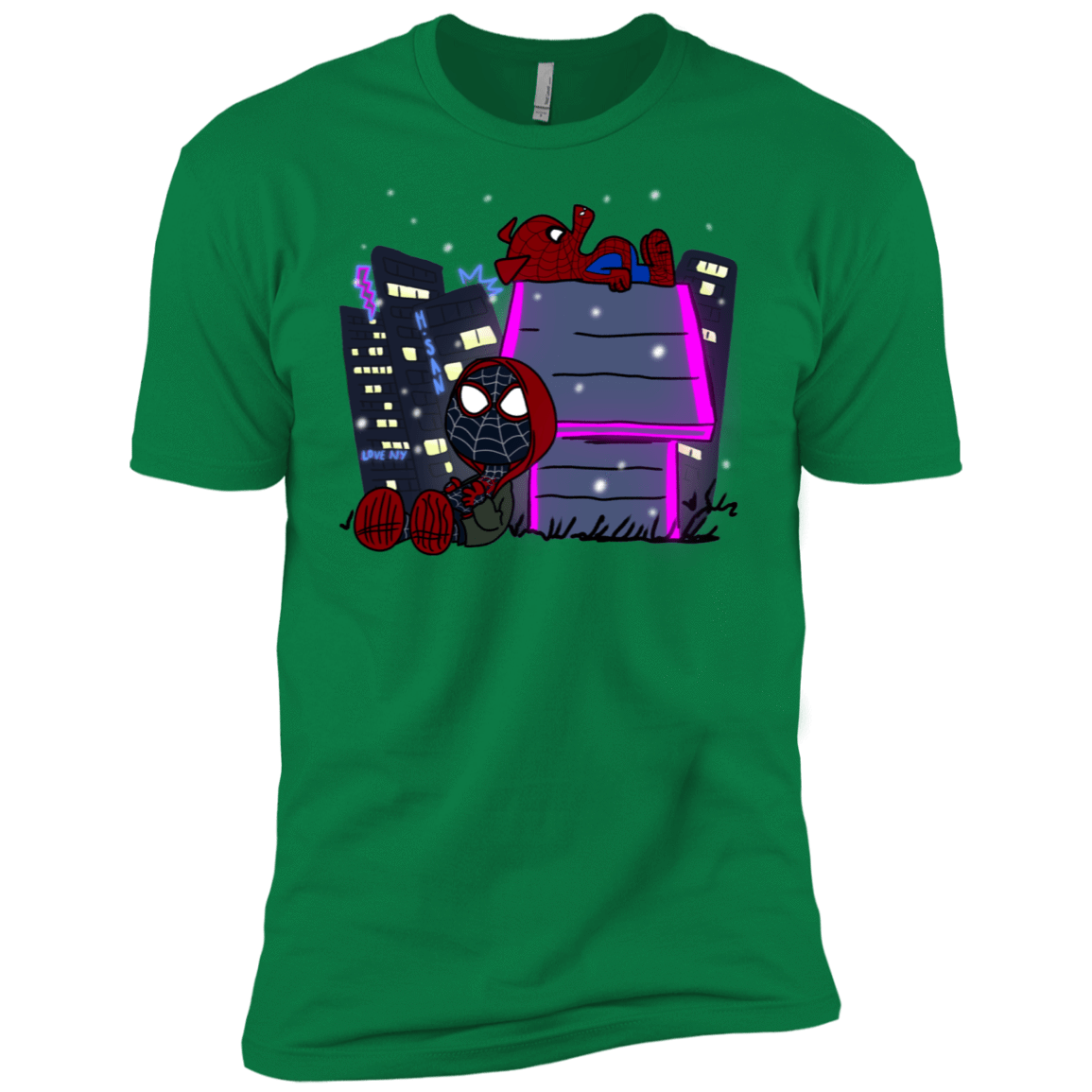 T-Shirts Kelly Green / X-Small Miles and Porker Men's Premium T-Shirt