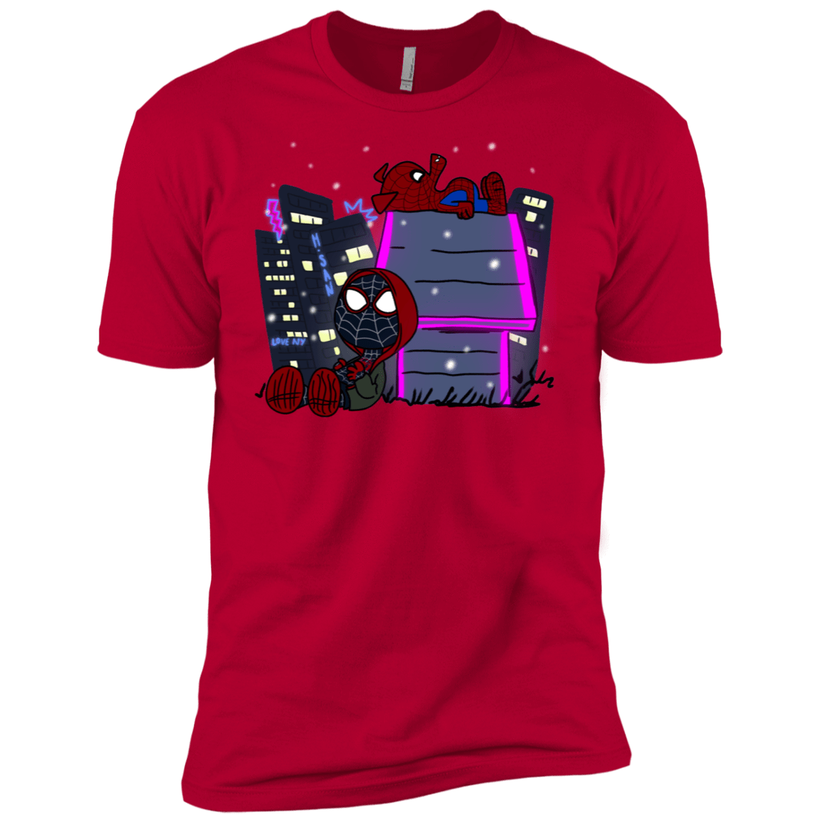 T-Shirts Red / X-Small Miles and Porker Men's Premium T-Shirt