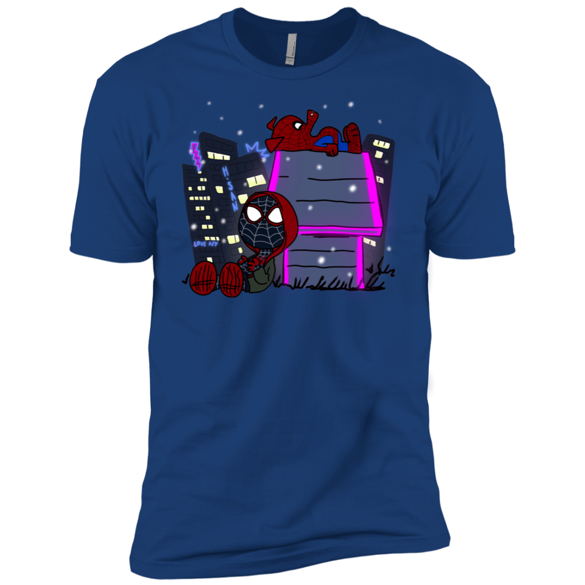 T-Shirts Royal / X-Small Miles and Porker Men's Premium T-Shirt