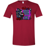 T-Shirts Cardinal Red / S Miles and Porker Men's Semi-Fitted Softstyle