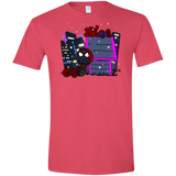 T-Shirts Heather Red / S Miles and Porker Men's Semi-Fitted Softstyle