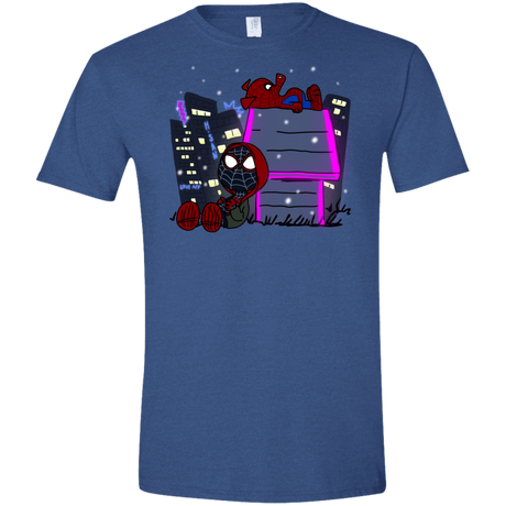 T-Shirts Heather Royal / X-Small Miles and Porker Men's Semi-Fitted Softstyle