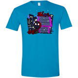 T-Shirts Sapphire / S Miles and Porker Men's Semi-Fitted Softstyle