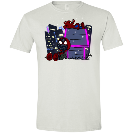 T-Shirts White / X-Small Miles and Porker Men's Semi-Fitted Softstyle