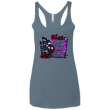 T-Shirts Indigo / X-Small Miles and Porker Women's Triblend Racerback Tank