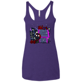 T-Shirts Purple Rush / X-Small Miles and Porker Women's Triblend Racerback Tank