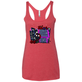 T-Shirts Vintage Red / X-Small Miles and Porker Women's Triblend Racerback Tank