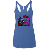 T-Shirts Vintage Royal / X-Small Miles and Porker Women's Triblend Racerback Tank