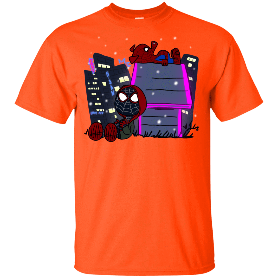 T-Shirts Orange / YXS Miles and Porker Youth T-Shirt