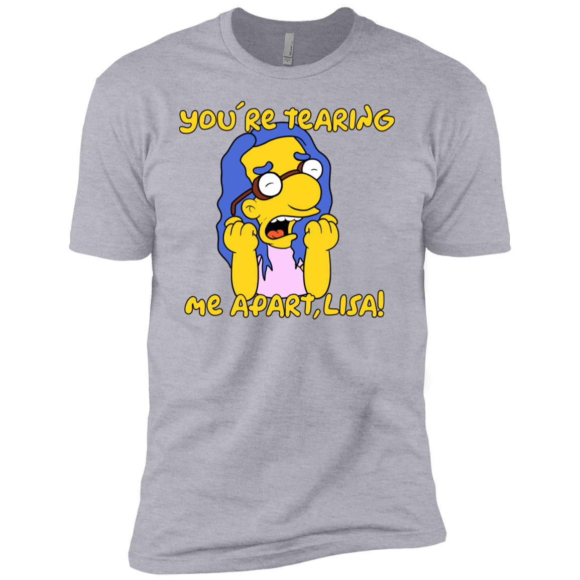 T-Shirts Heather Grey / YXS Milhouse Wiseau Boys Premium T-Shirt