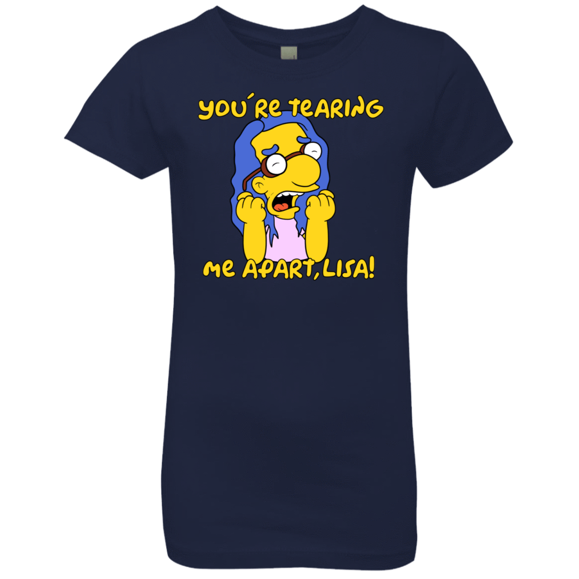 T-Shirts Midnight Navy / YXS Milhouse Wiseau Girls Premium T-Shirt