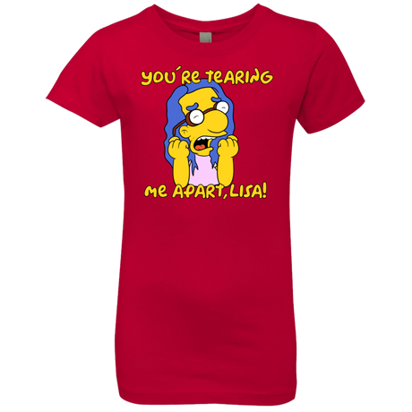 T-Shirts Red / YXS Milhouse Wiseau Girls Premium T-Shirt