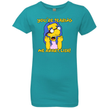 T-Shirts Tahiti Blue / YXS Milhouse Wiseau Girls Premium T-Shirt
